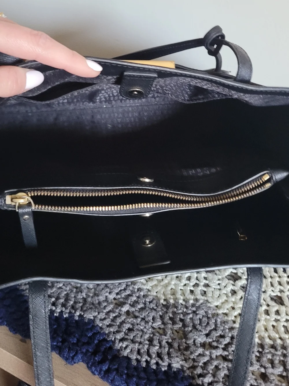 Kate Spade Maiden Way Saffiano Clarke Tote Purse Bag - Picture 5 of 7